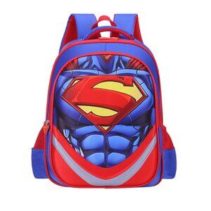 Superman Backpack For Boys 15 Inch Toddler Backpack For School Boys